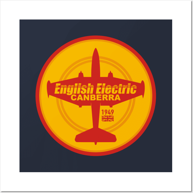 English Electric Canberra Wall Art by Tailgunnerstudios